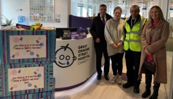 Reynolds delivers Easter treats to GOSH Charity